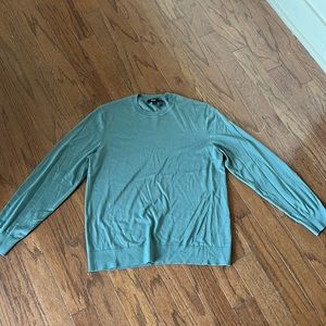 Theory large green longsleeve sweater